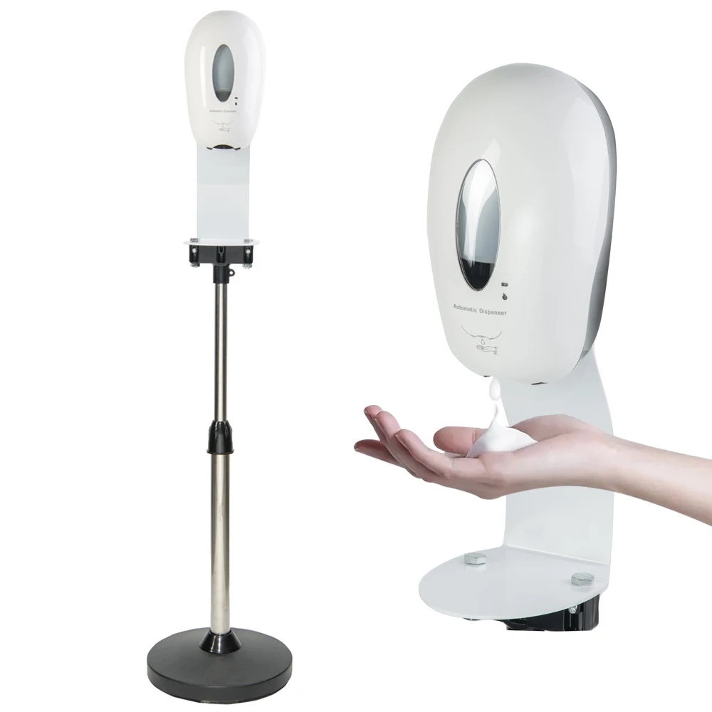 Spray Gel Foam Option Touchless Hand Sanitizer Dispenser with Sensor