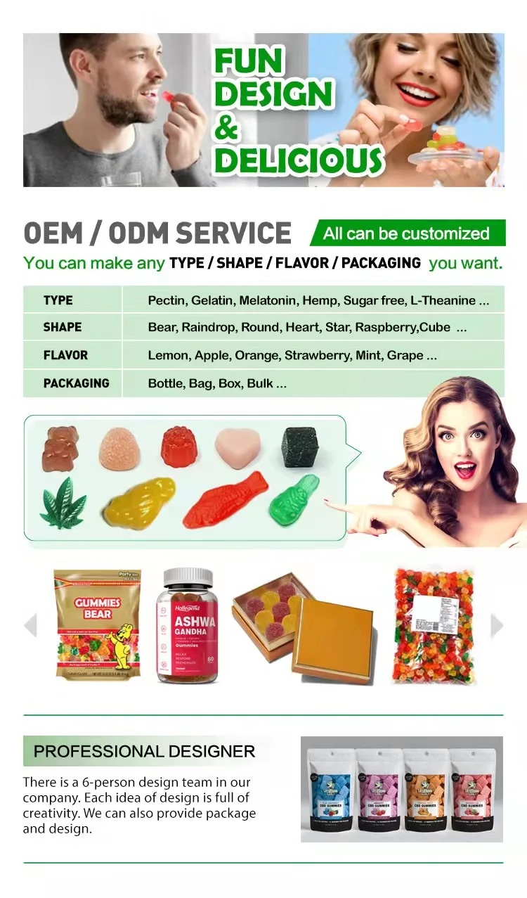 Wholesale Beauty Gummy Candy Private Label Beauty Supplements For Hair Skin Nails Biotin Vitamin C Keratin Chewable Supplement