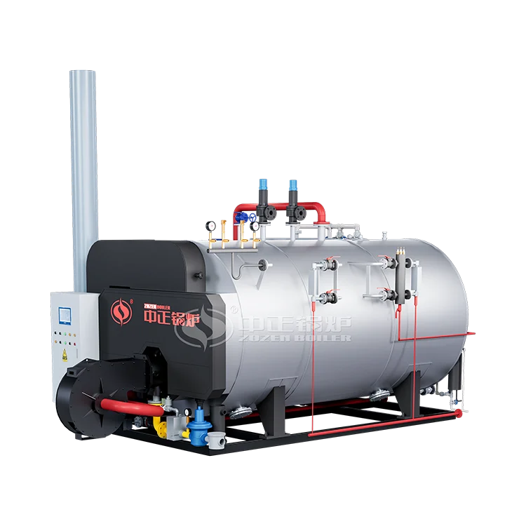 WNS series 1ton 2ton 3ton 4ton gas oil fired skid-mounted steam boiler