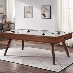 Custom table air hockey table professional high end craft solid wood unique hockey table