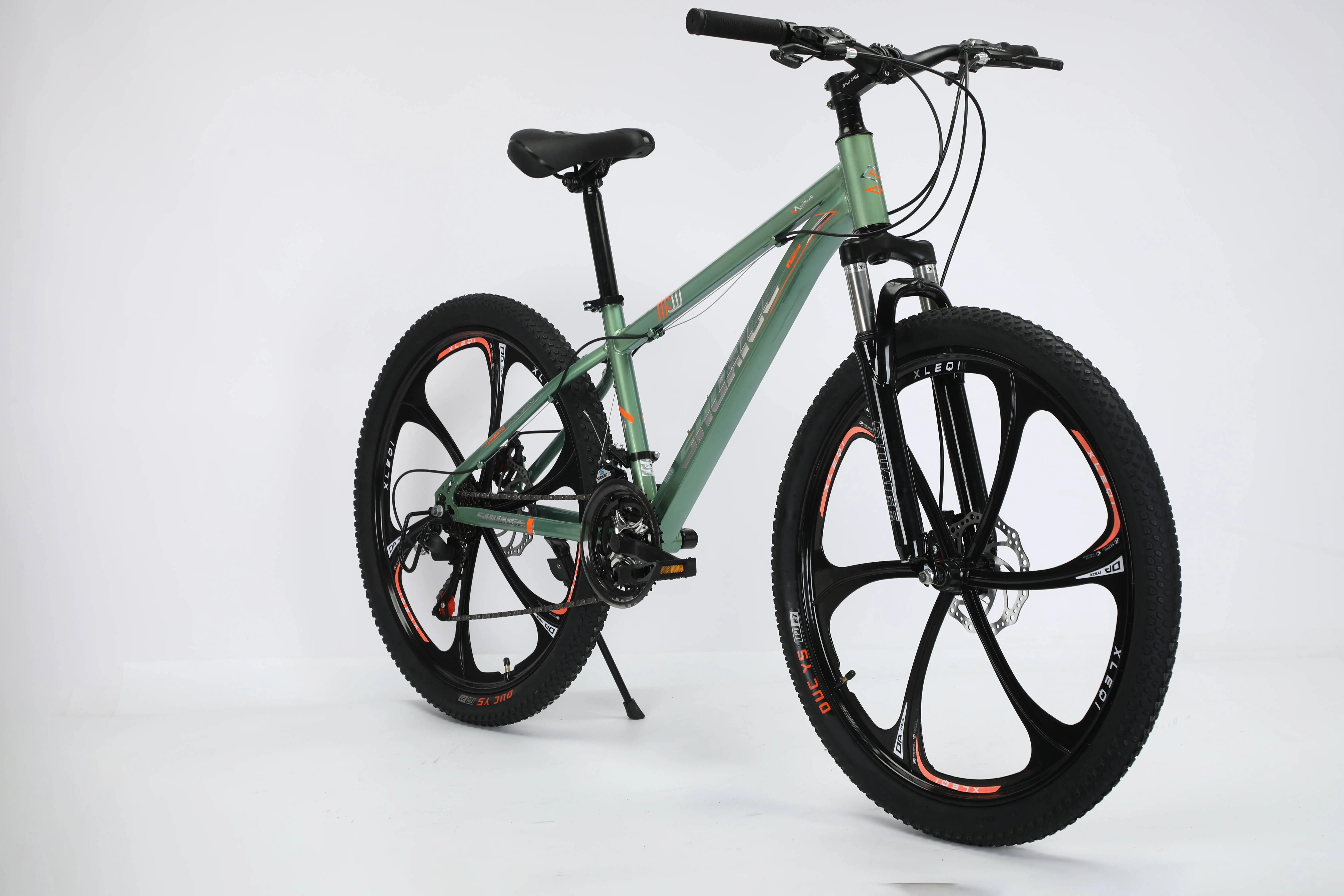 Hebei Factory 26 inch 21 speed suspension frame road bicycle folding frame wholesale price for adult mountain bicycles