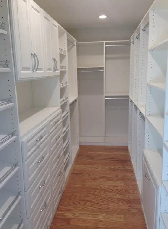 Customized Modular mdf luxury bedroom storage cabinet furniture wooden modern white  wardrobe closets