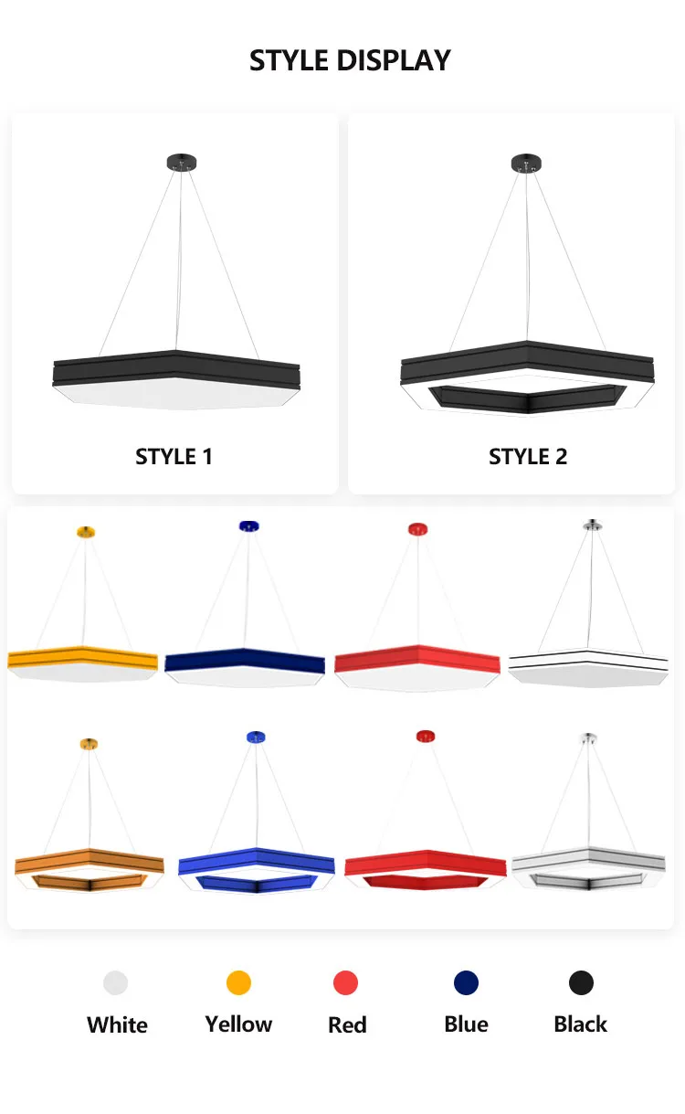 Professional Factory Customized Hexagon Led Light Workshop Honeycomb Garage Work Led Light Car Detailing Lights