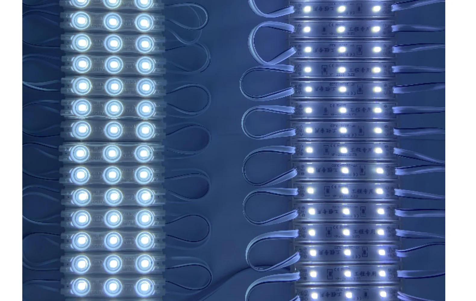 LED RGB Module lighting SMD2835 1.5W  Red Green Blue Yellow Pink Colors Single Outdoor LED Module MCPCB