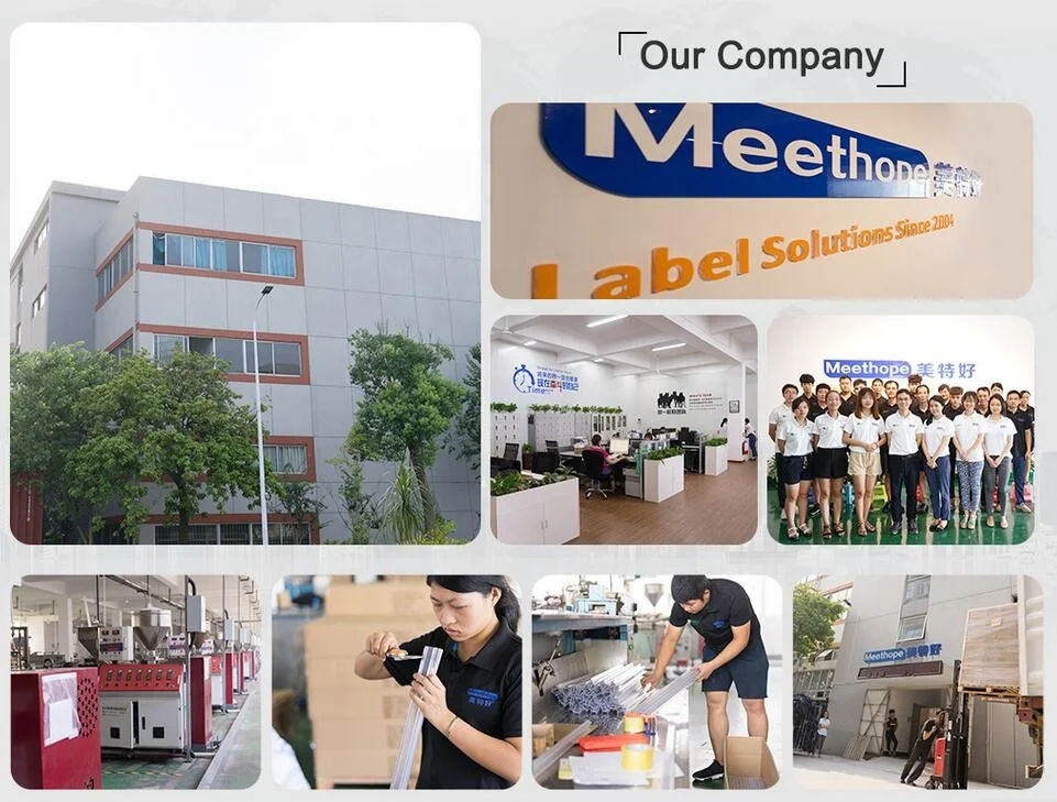 Meethope Store supermarket transparent customized promotional supermarket illumin clear acrylic pvc wobbler shelf talker