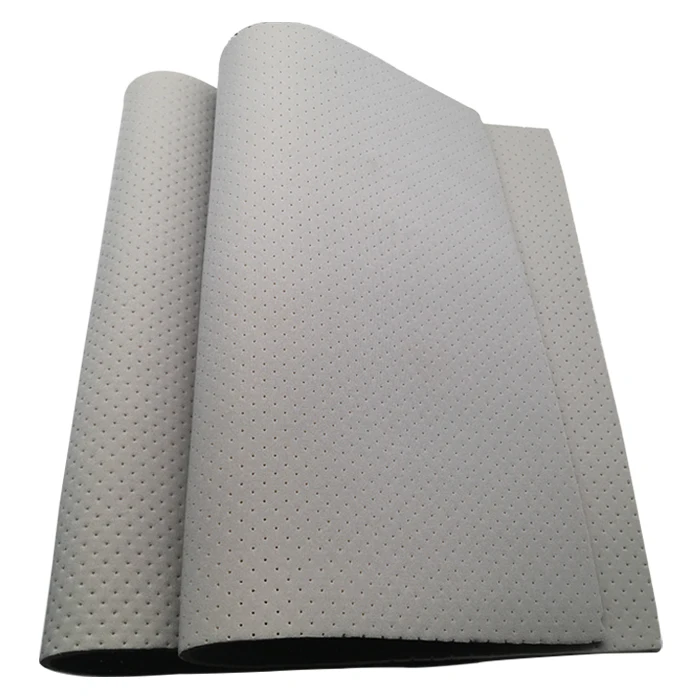 3mm white neoprene fabric perforation laminate for laptop sleeves lightweight