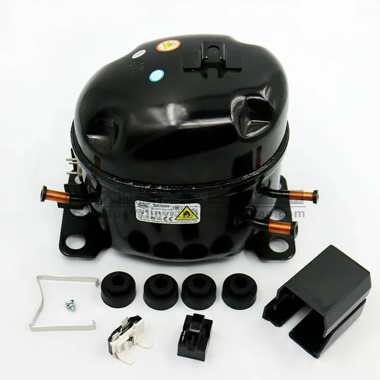  QD65Y 1/8HP портативный мини холодильник r600a
