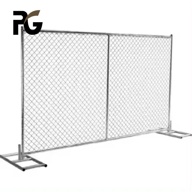 Direct Factory Security Panels Removable Chain Link Temp Panels Chain Link Temporary Fence Panels For America