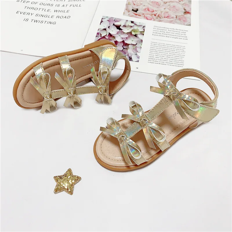 
 Летняя новая дизайнерская прозрачная детская обувь or60464a, босоножки с мягкой подошвой в горошек и леопардовым принтом для девочек  