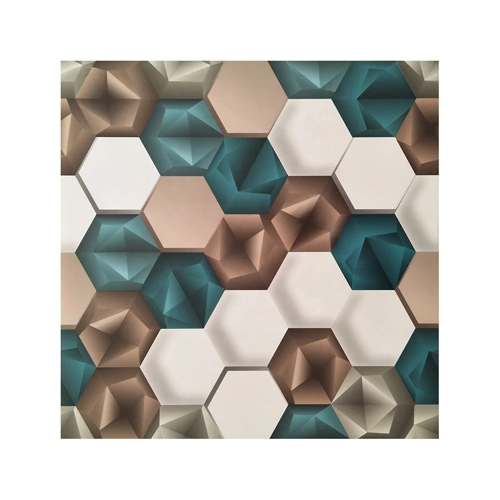 Modern Design PVC Decorative Ceiling Tile Drop Panel Waterproof and Soundproof Square Shape for Hospital Fireproofd