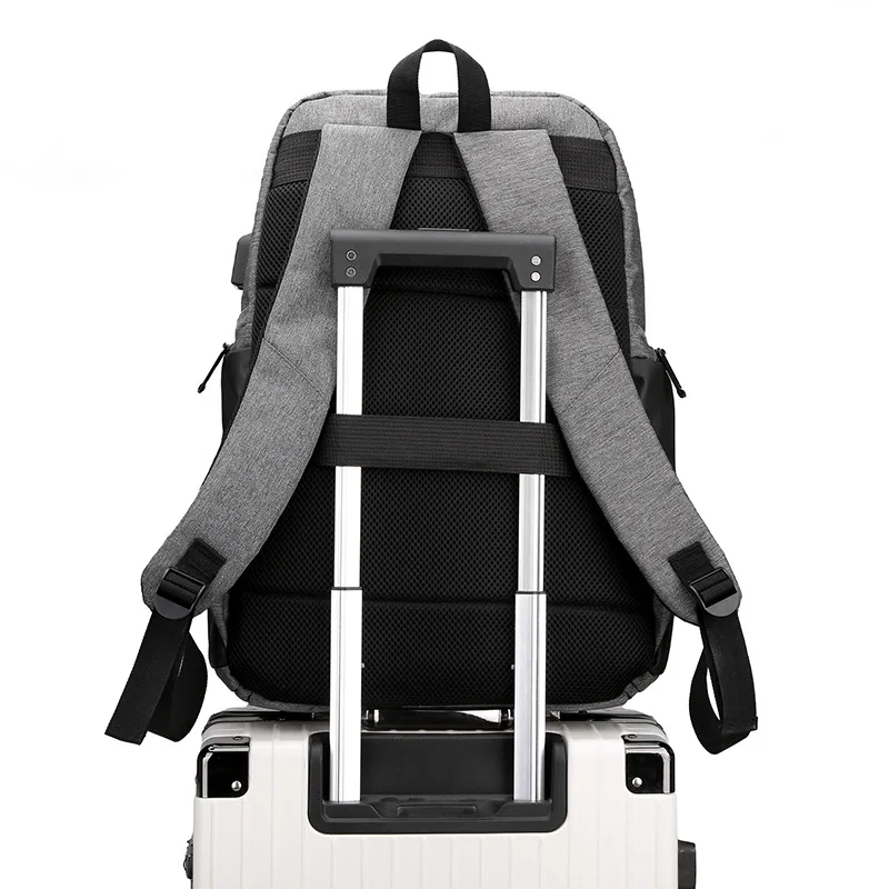17 inch men business travel custom laptop backpack with logo and gym backpack bag for men laptop books