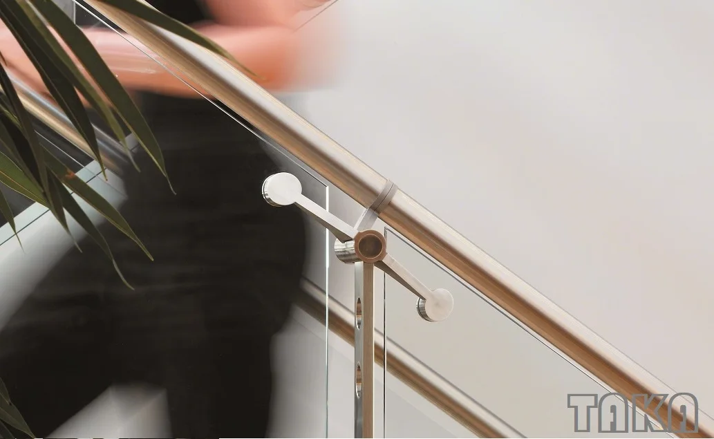 one stop solution for staircase glass railing and balcony/terrace glass railing