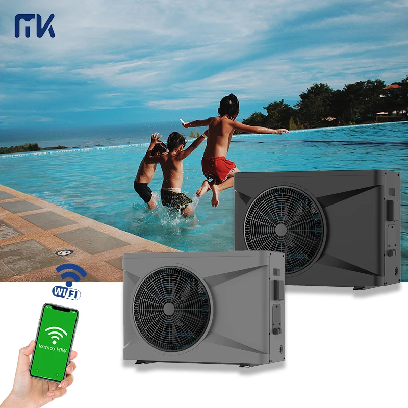 Mikee Europe 7kw 10kw 13kw 17kw 21kw 30kw 35kw R32 electric swimming pool heaters heat pump for bestway pool Yuzme havuzun sicak