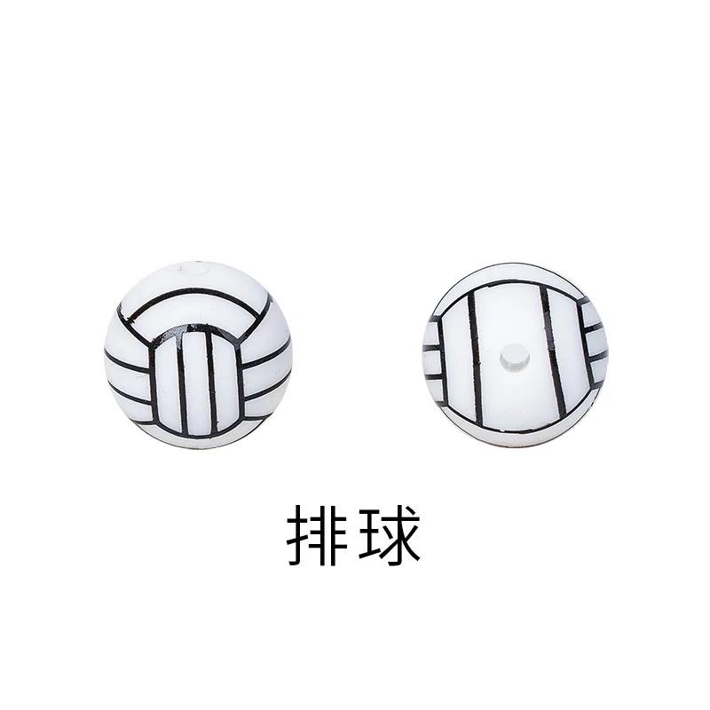 B181 Ball 15mm Transfer Silicone Beads Pen Making