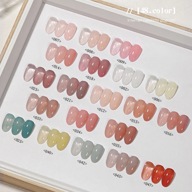 Private Label Gel Polish Wholesale 36 Colors Soak off UV Nail Gel Polish Set