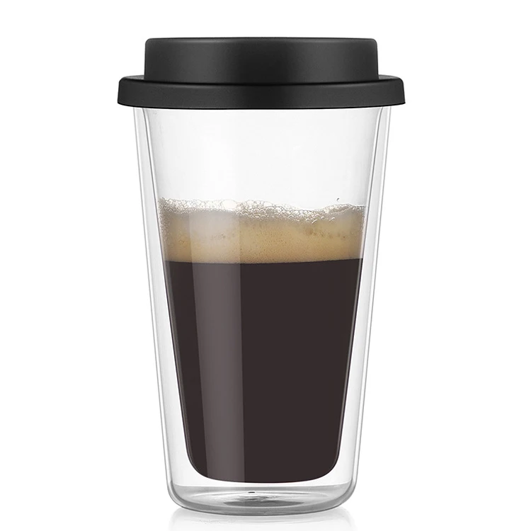 New Product Custom logo Coffee Mugs Happy Time Gift Stylish Presents Desktop Mug Glass tea milk Coffee Mug