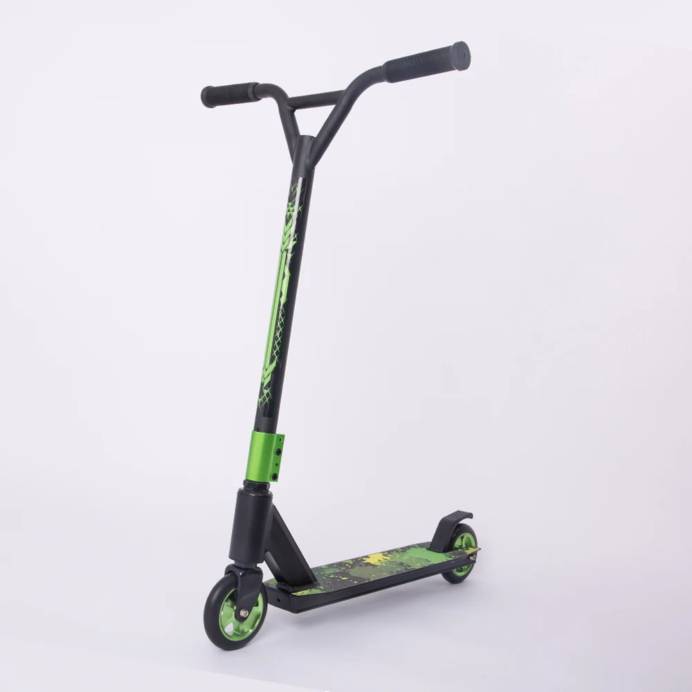 Y-образная рукоятка Профессиональный трюковый ногой скутер для подростков и взрослых Фристайл фокусы развлечение Спорт