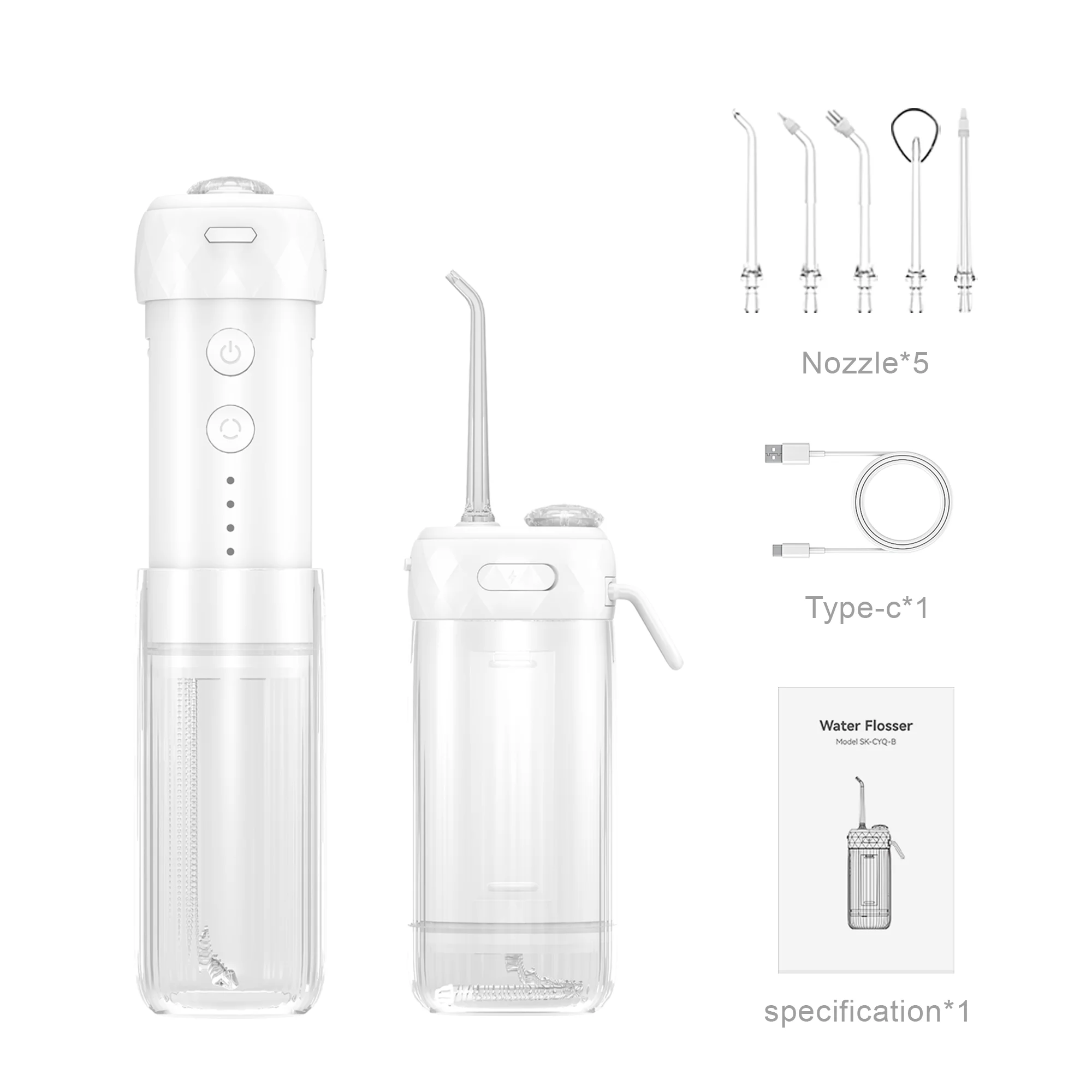 SIILLK Top Rated OEM Floss Dental Flosser Oral Drip Irrigation System for Children and Adults Advanced Oral Irrigator for Teeth