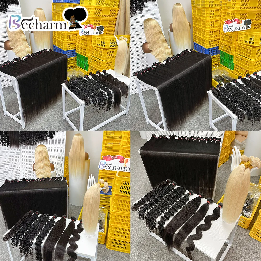 Raw Russian 613 Virgin Hair Weave Bundles Vendor,Unprocessed Human Hair 613 Blonde Hair Bundle,Cuticle Aligned Human Virgin Hair