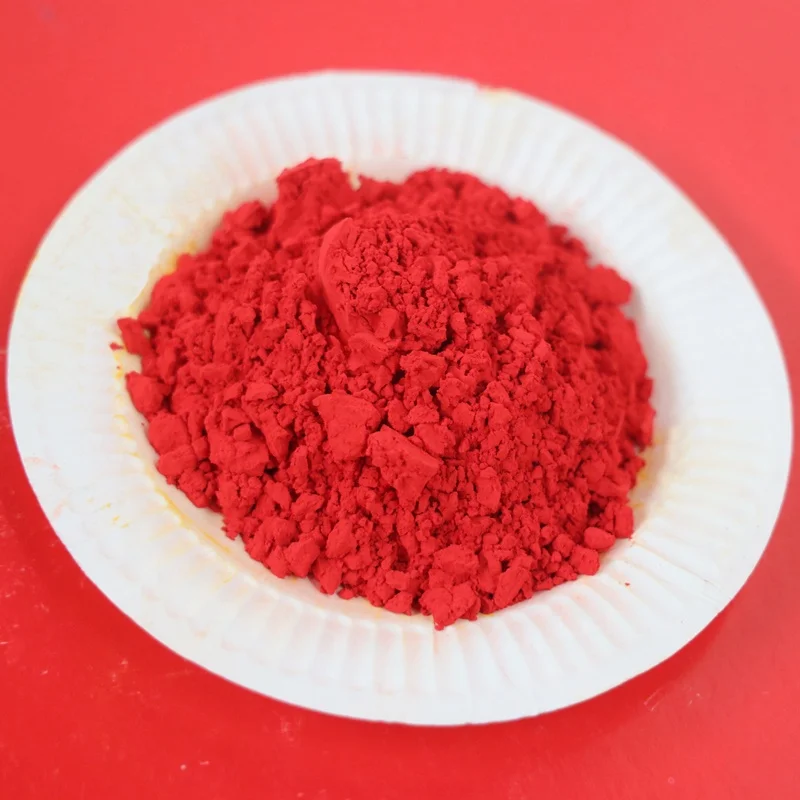 Factory direct  supply red pigment dyestaff iron oxide pigment red for ceramics with engineering plastics and paint