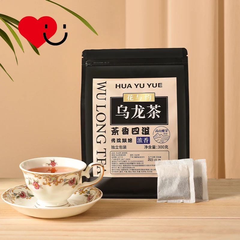 Chinese Anxi County Black Oolong tea fragrant independent bag non-woven flavored tea bag