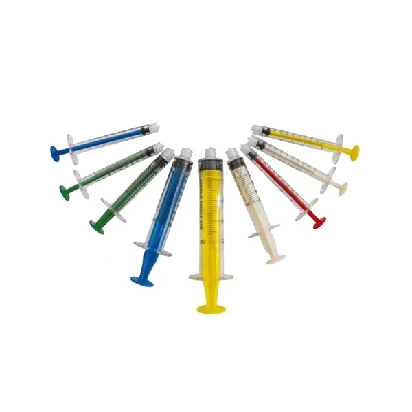 Colored Plunger Polycarbonate Syringe