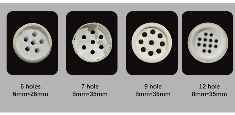 6mm/7mm/8mm/9mm Pipe Filter for Tobacco pipe, Cigarette holder and Herbal Rolling Filter