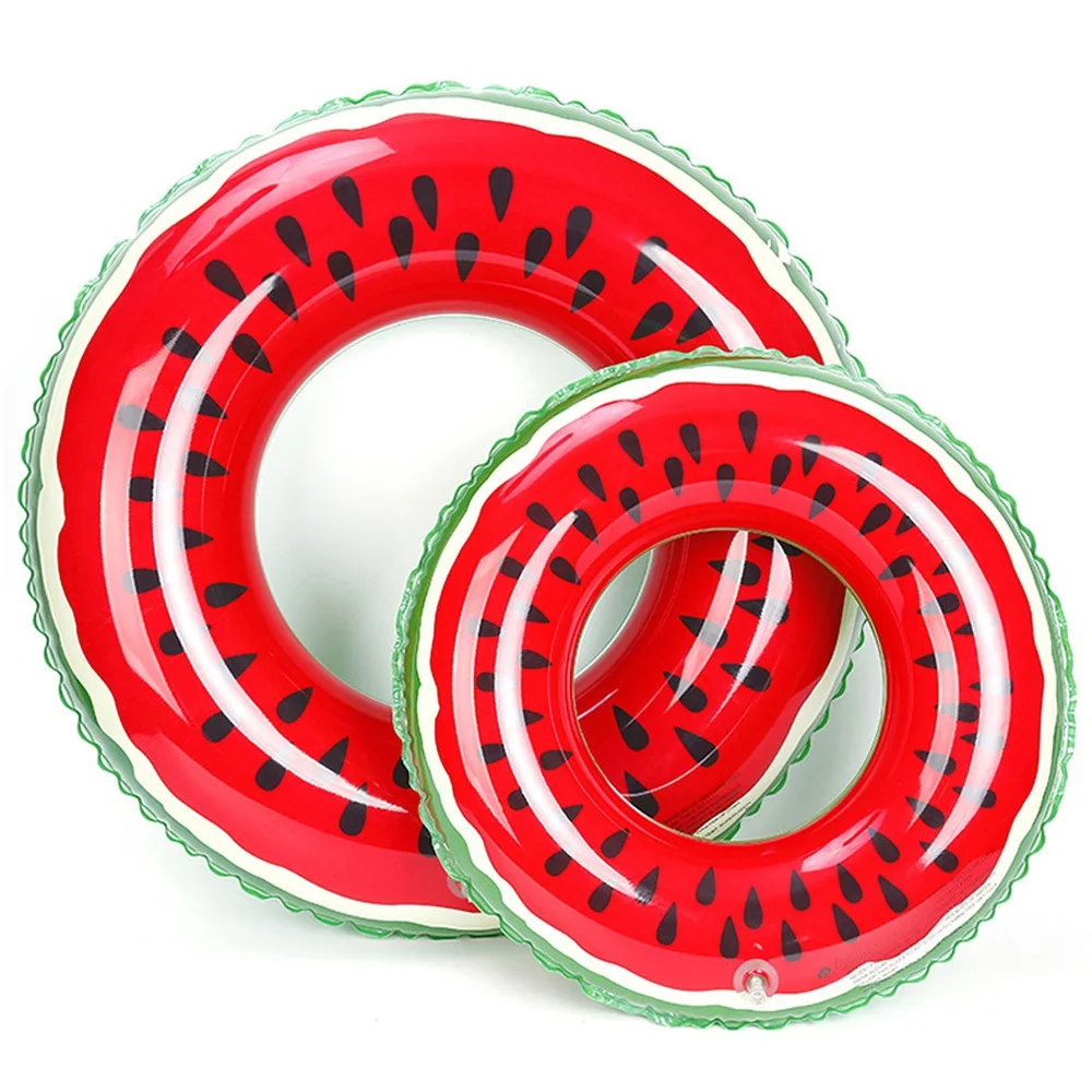 
Hot sale high quality adult new watermelon swimming ring 