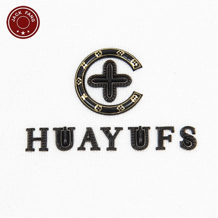 Custom Logo Printed 3D Raise Silicone Rubber Print T-Shirt Printing Brand Heatpress Self Adhesive Rubber Logos