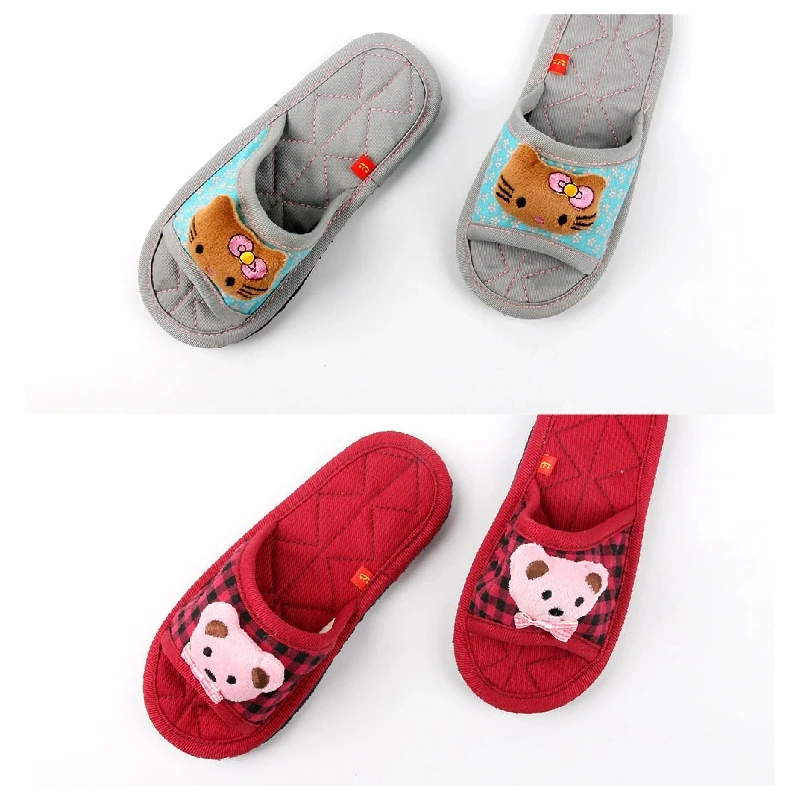 
2021 New Classic Design Handmade Pure Cloth Children Slippers 