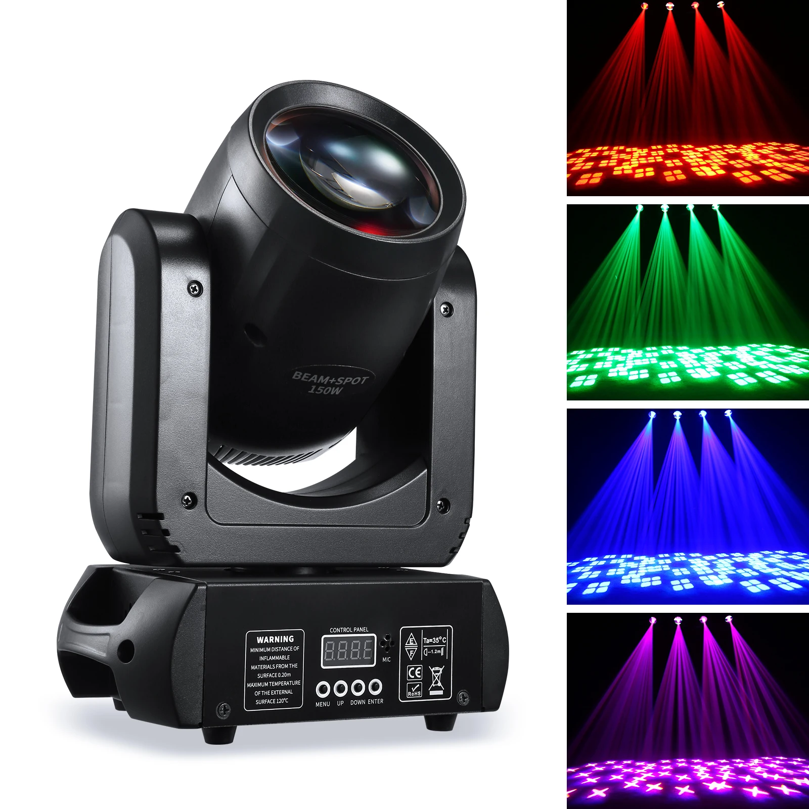 150W Beam Lamp Led Lighting Mini Stage Light For Night Club Disco Dj Wedding Festival Party Beam Moving Head Lights