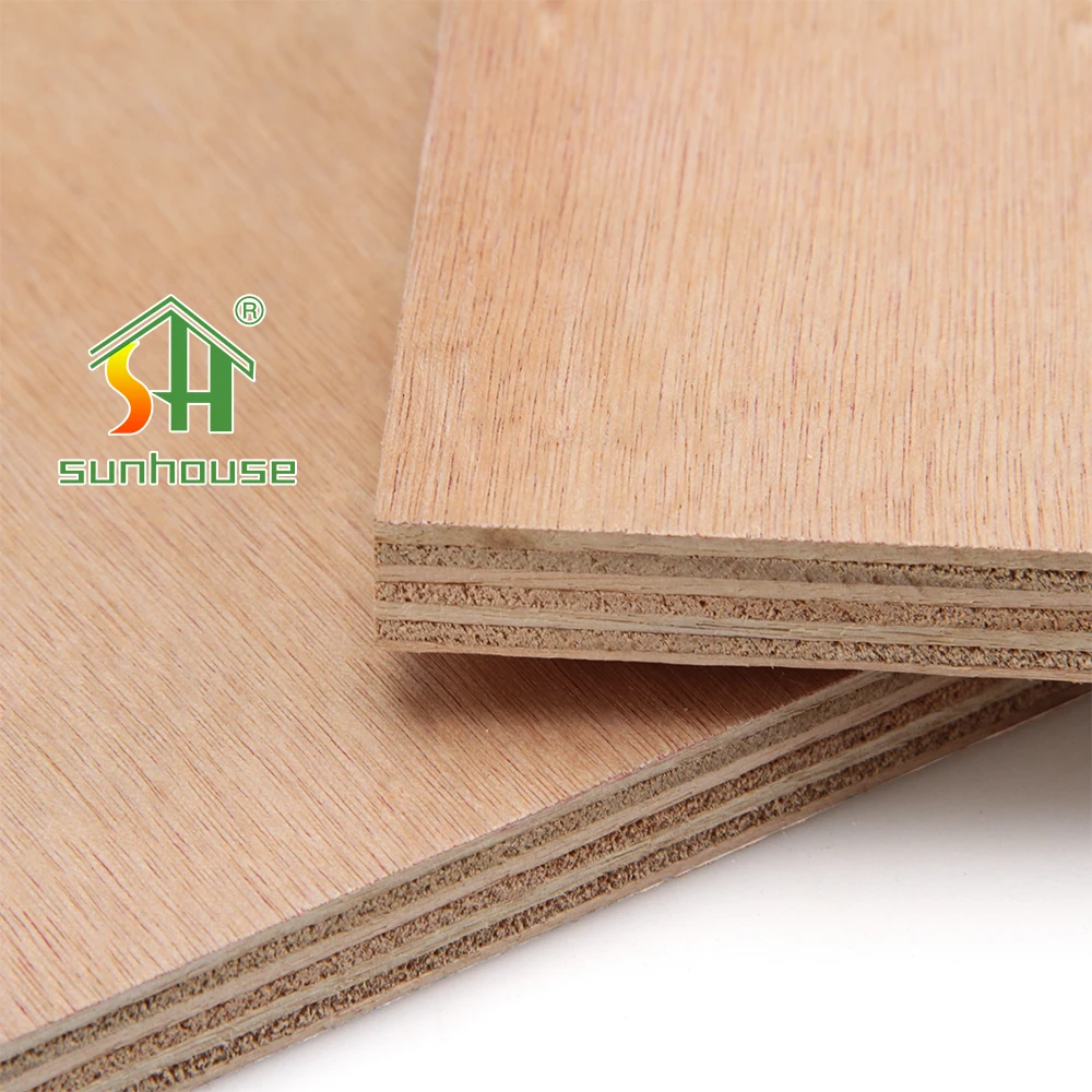 9mm/12mm/18mm Raw Eucalyptus Plywood 4x8 Plywood Cheap Laminated Plywood Board for Construction