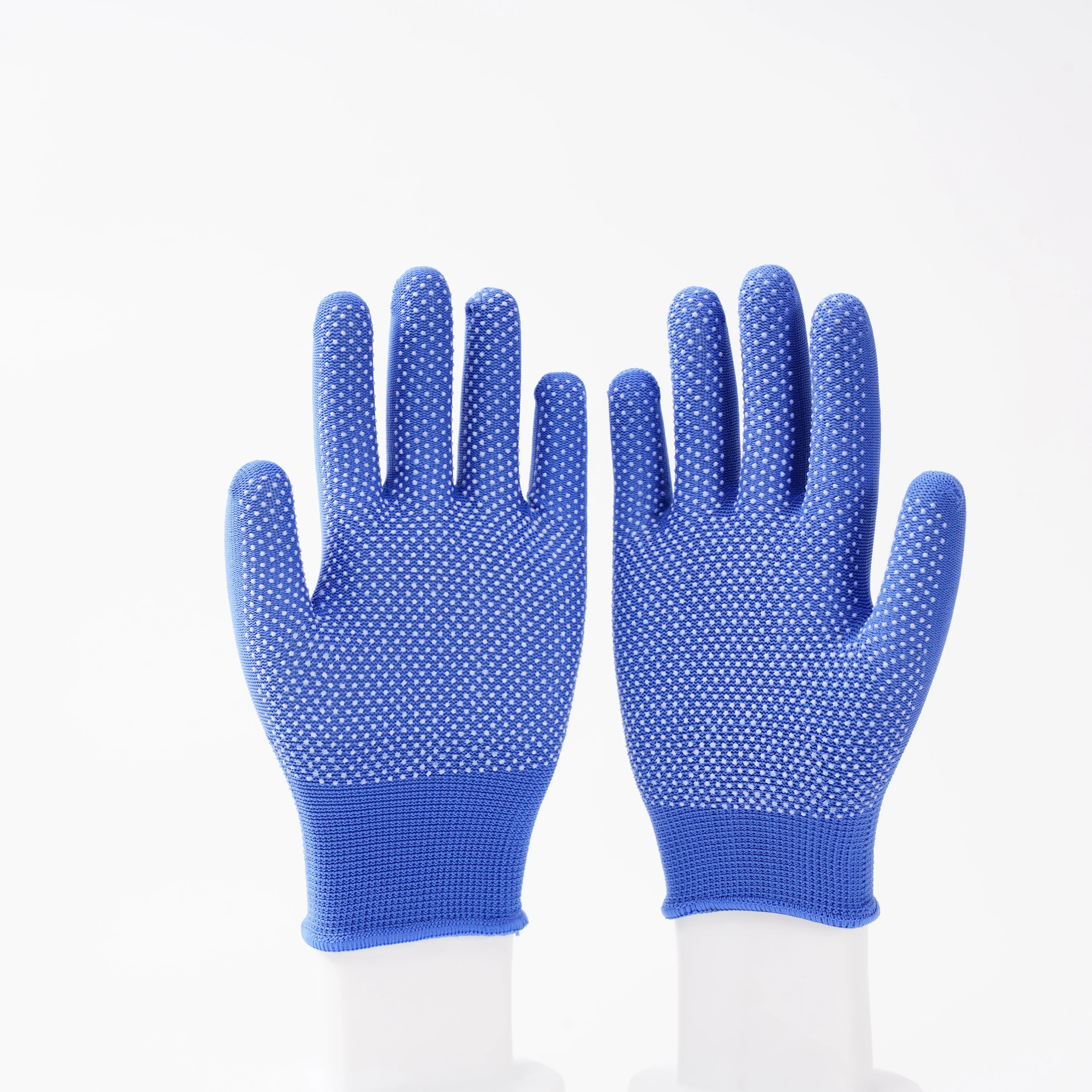 Customized Red Terry Fabric Latex Coated Safety Working Gloves Making Machine