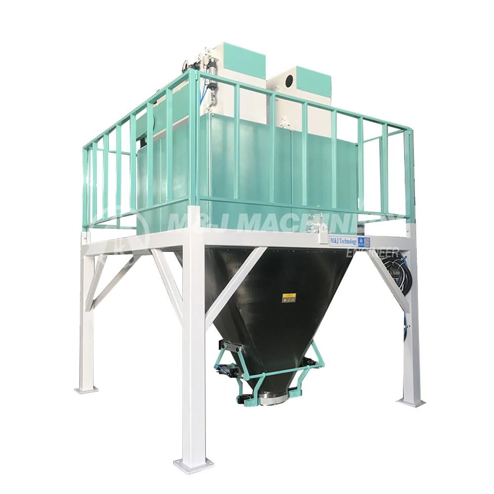 Vacuum Feed packing machine corn silage bagger