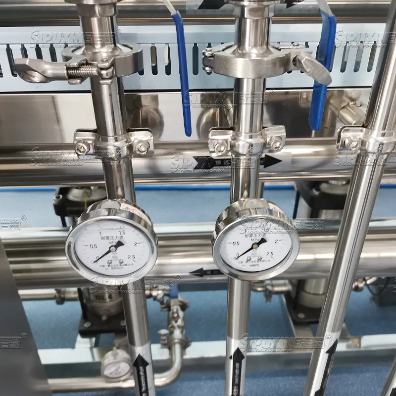 SPX 500LPH Automatic Water Treatment Equipment RO Reverse Osmosis Filter