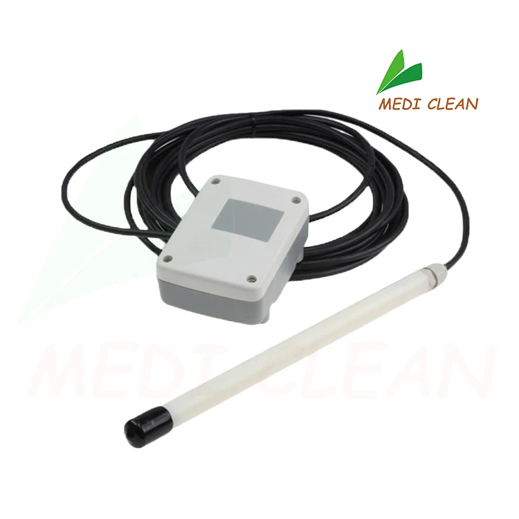 high temperature resistance Pipe wind speed sensor transmitter Air volume anemometer