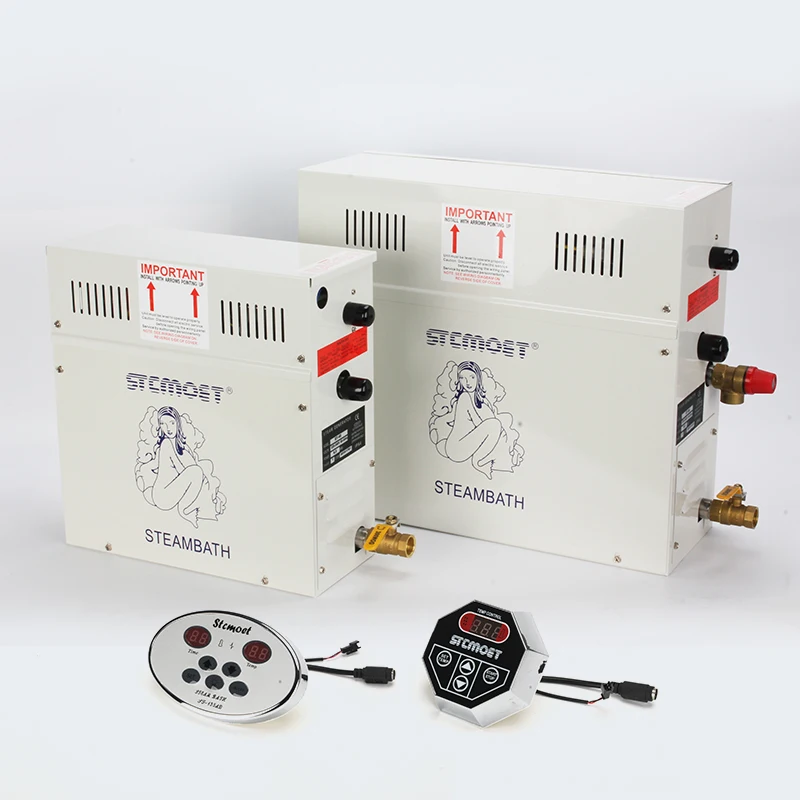 Factory supply sauna equipment electricity heated steam bath generator stainless steel sauna spa shower steam engine