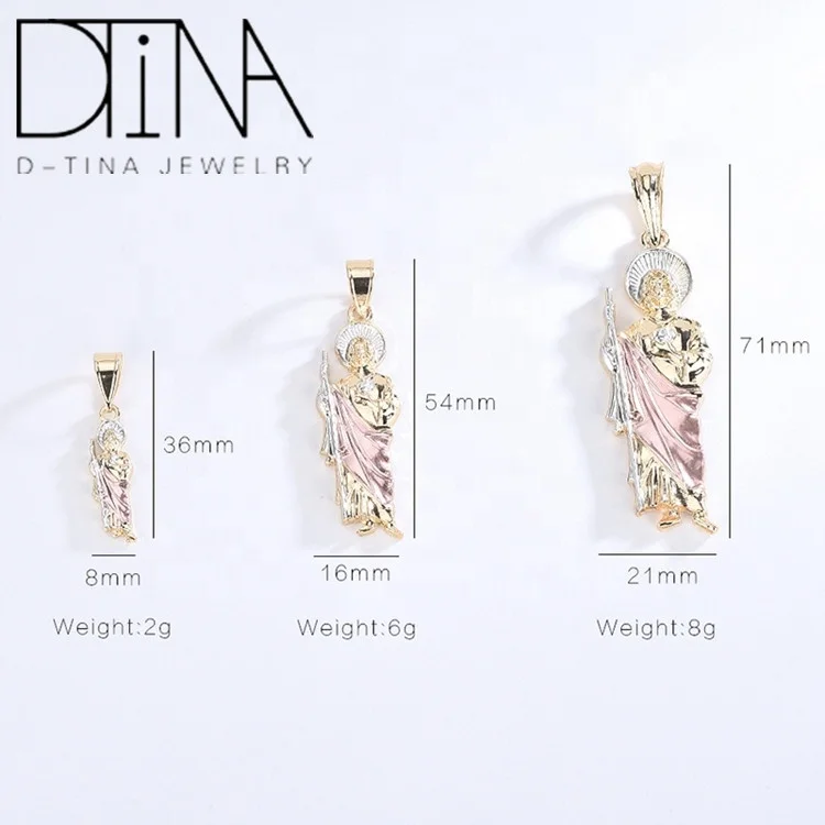 DTINA A newly designed charm ornament for the Catholic virgin Mary