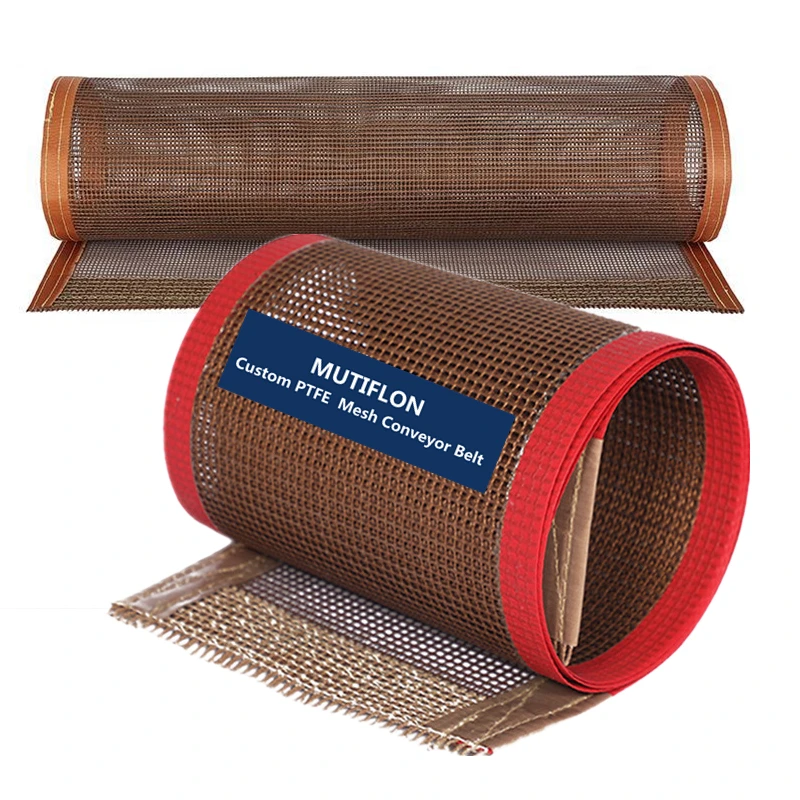 High Quality Heat Resistance Open Mesh Dryer Belt PTFE Coated Fiberglass Mesh Conveyor Belt