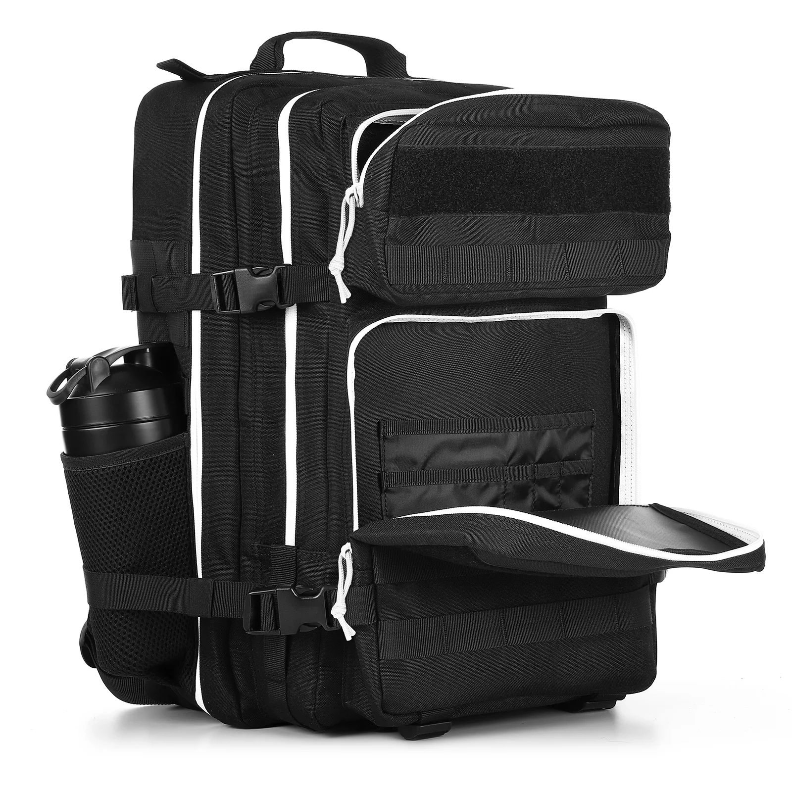 Custom 25L 45L Sport Velcro Patch Backpack Tactical Crossfit Custom Sports Backpacks Mens Bottle Camo Velcro Backpack