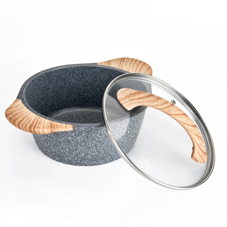 Custom Aluminum Nonstick Cooking Pots And Pans Non Stick Cookware Sets