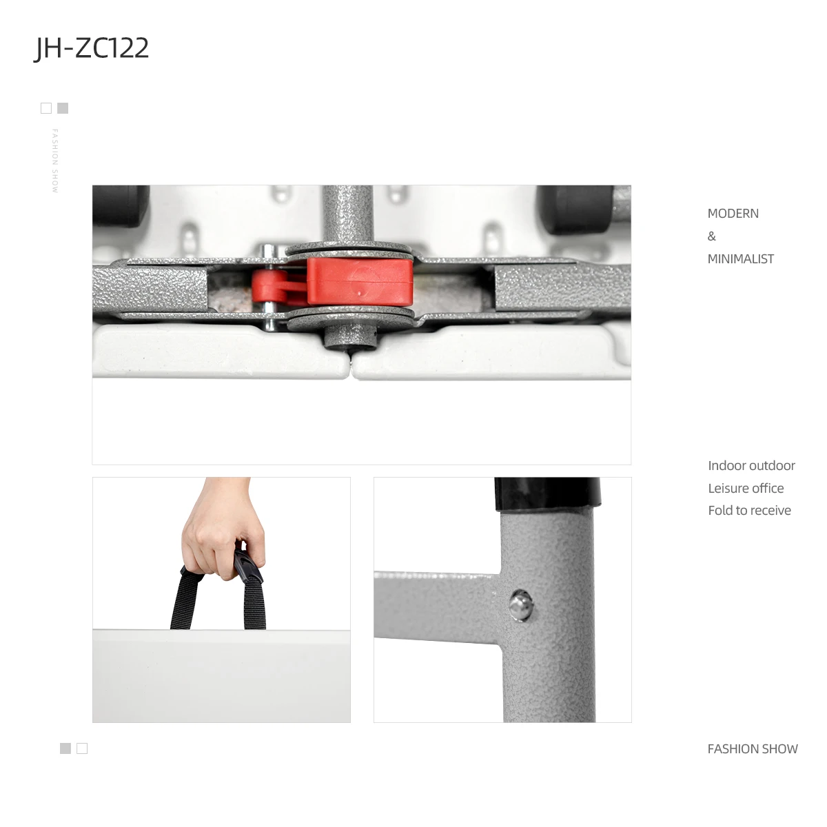 Portable Long Row Table Foldable Household Collapsible Outdoor New Style Hot Selling Nordic Simple 4FT Modern 7.5kgs