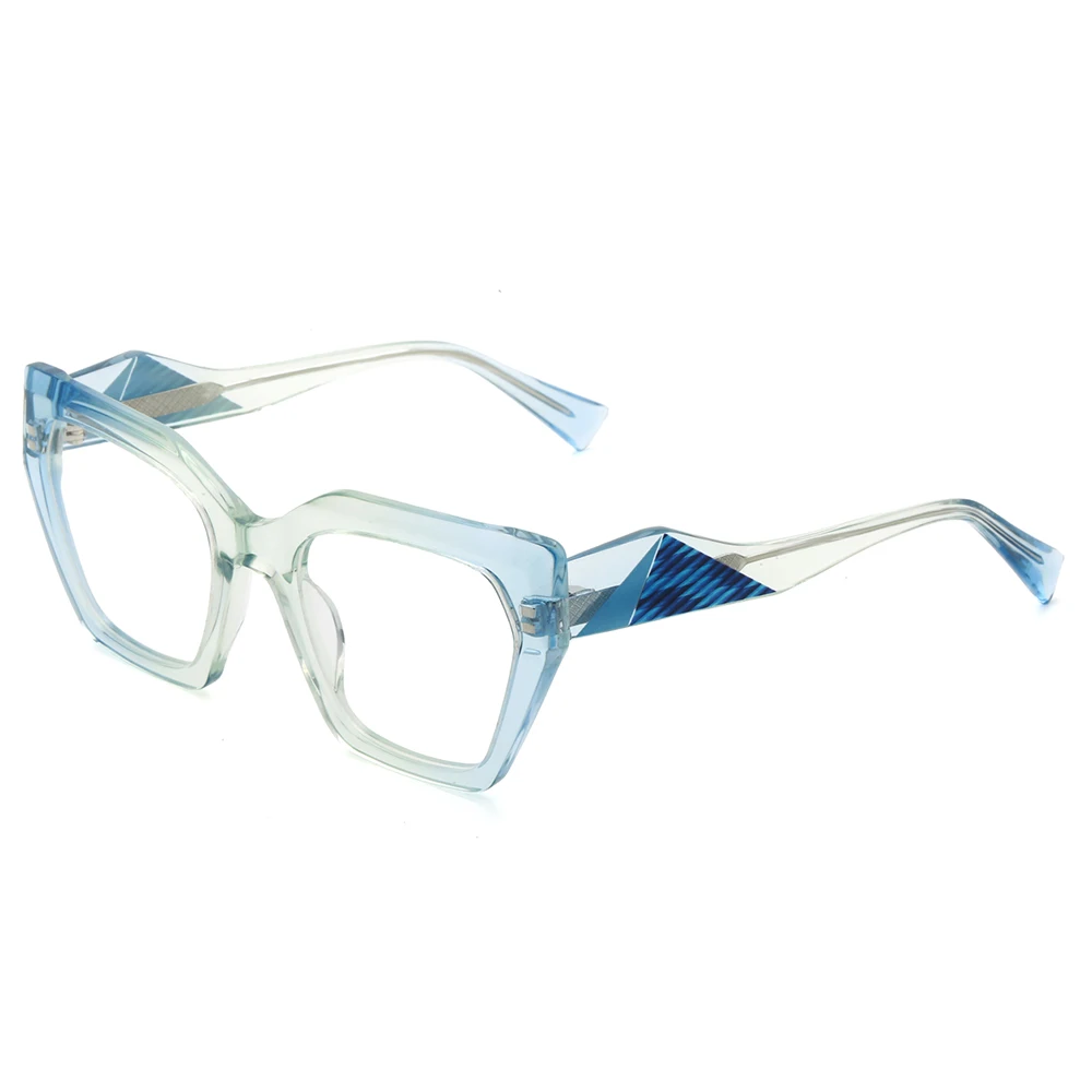 G6063P Китай оптовая продажа ретро ацетатные оптические оправы для очков для мужчин и женщин