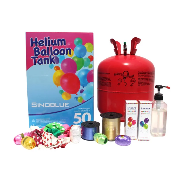 22.4L Disposable steel helium tank for balloon 1.2mm thickness without protection liquid