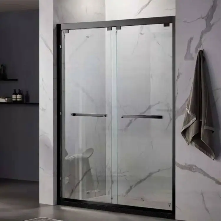 Long Life High Quality Factory Made Free Spare Parts Hotel Luxury Minimalist Sliding Shower Rooms Hotel Sliding Shower Rooms
