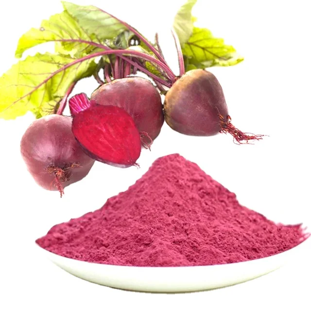 Factory Supply Bulk Natural Food Pigment Red Beet Root Juice Powder Beet Powder Beetroot Powder