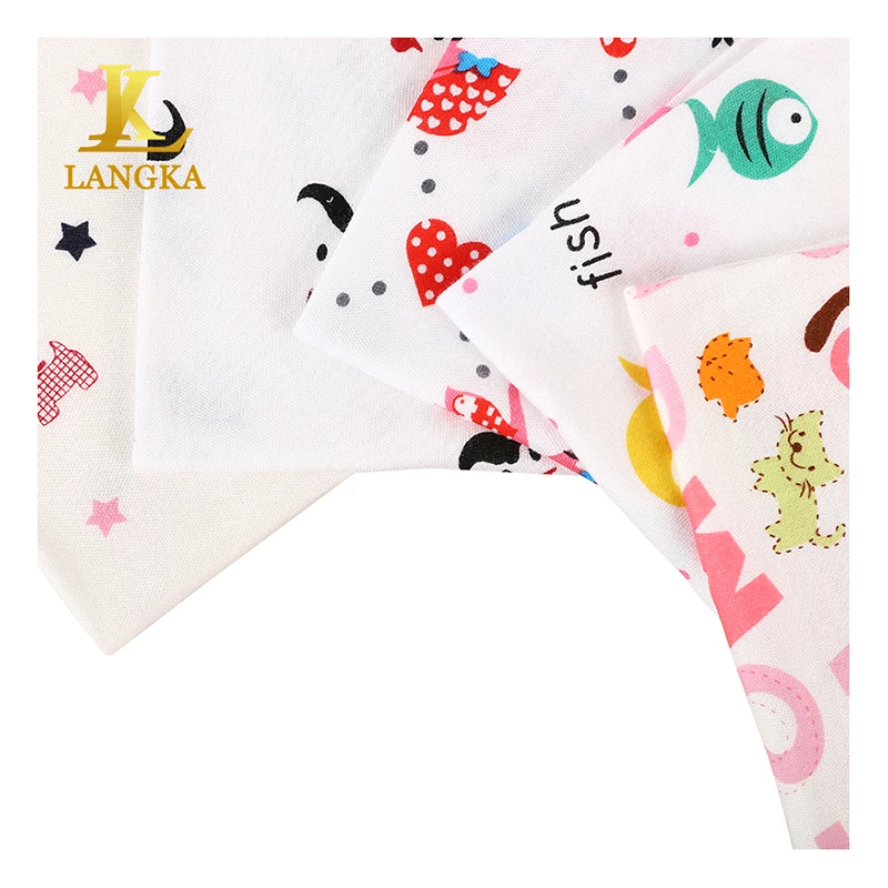 Langka custom 160gsm 95 viscose 5 elastane rayon spandex jersey knit print fabric for clothing garment