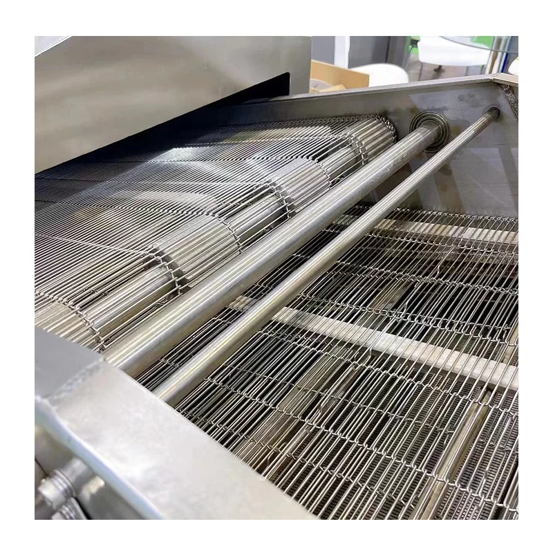 Large-scale Oil-Water Separation Frying Production Line  Potato Chips Frying Equipment