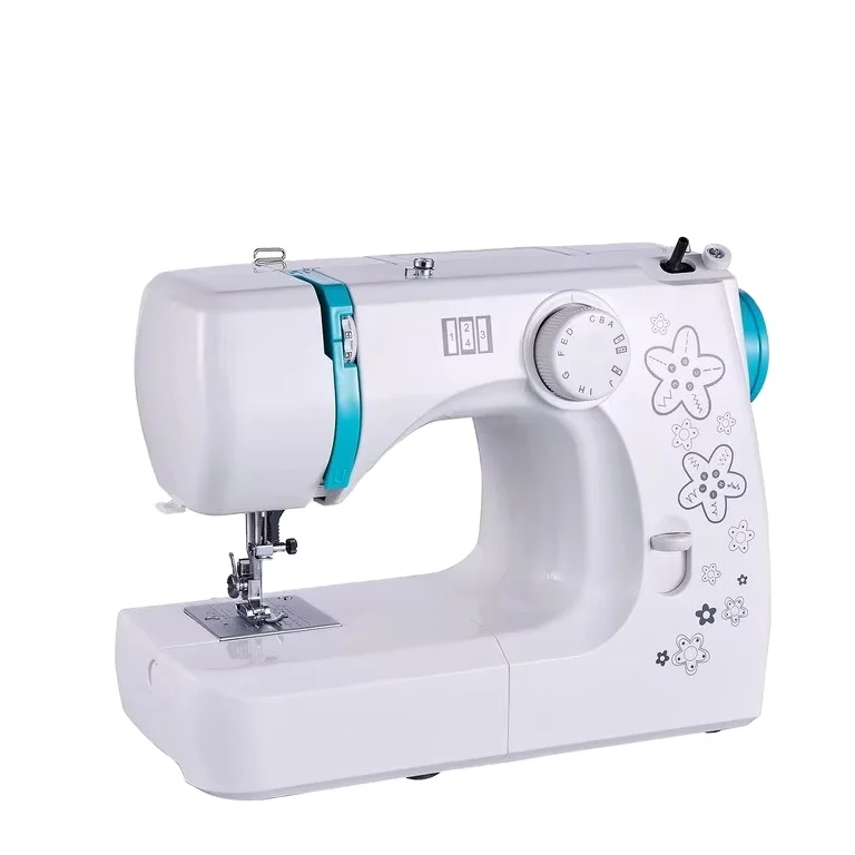 1216 high quality electric domestic portable multi-function sewing machine household for home 12 stitches buttonhole