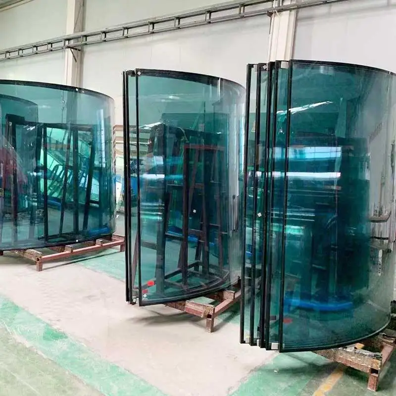 Curved laminated glass curved glass wall bent and curved glass